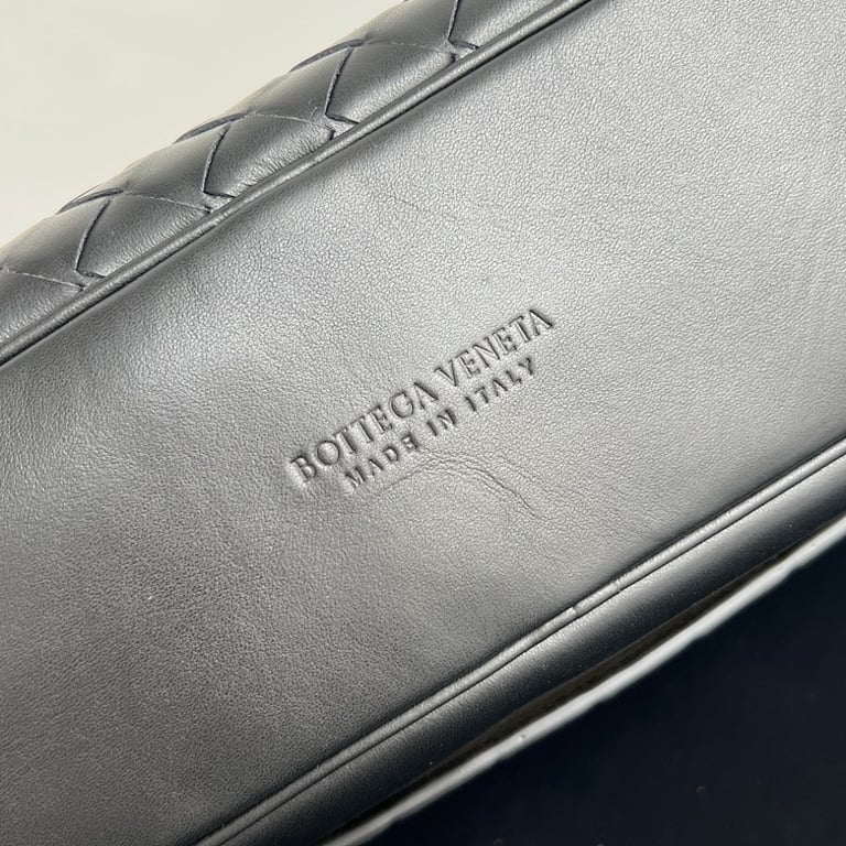 Bottega Veneta Getaway Intrecciato Briefcase Black - 2