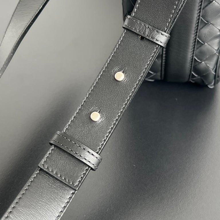 Bottega Veneta Getaway Intrecciato Briefcase Black - 3