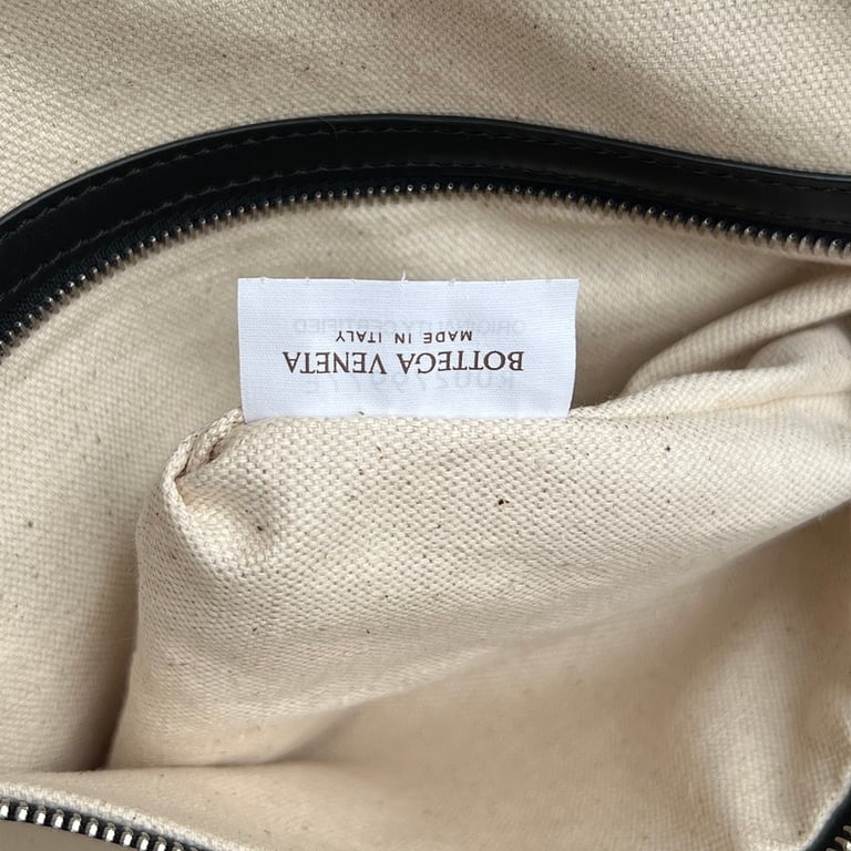 Bottega Veneta Getaway Intrecciato Briefcase Black - 8
