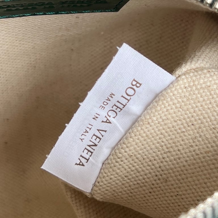 Bottega Veneta Mini Intrecciato Barrel Bag Green - 2