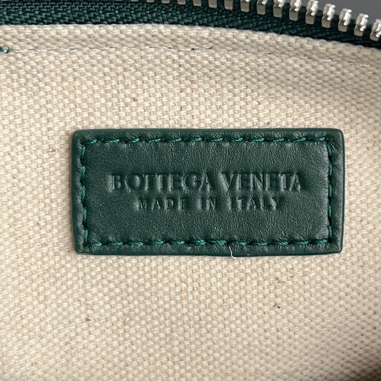Bottega Veneta Mini Intrecciato Barrel Bag Green - 3