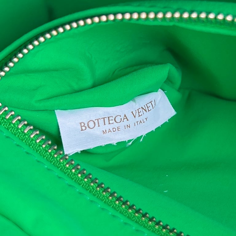 Bottega Veneta Intrecciato Toiletry Case 729295 Parrot Green - 2