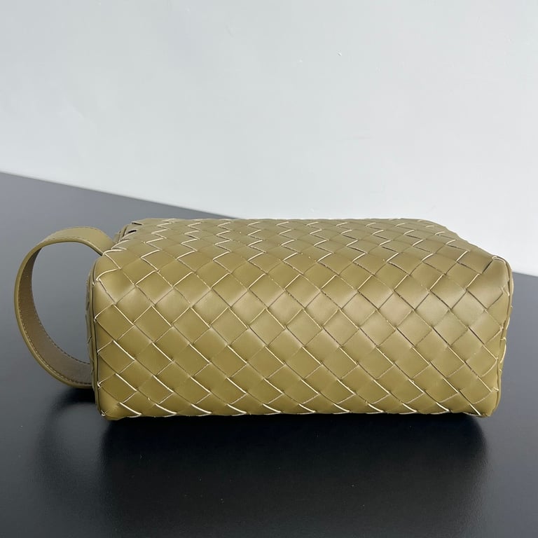Bottega Veneta Intrecciato Toiletry Case Earth Brown - 8