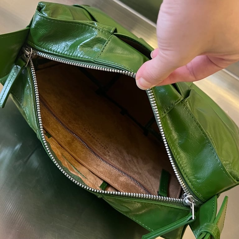 Bottega Veneta Intrecciato Camera Bag 731165 Green - 6