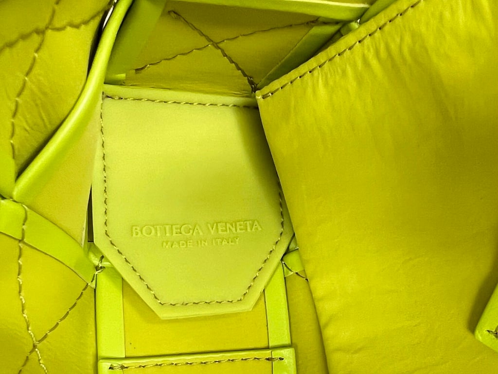 Bottega Veneta Cassette Crossbody Bag Lime - 3