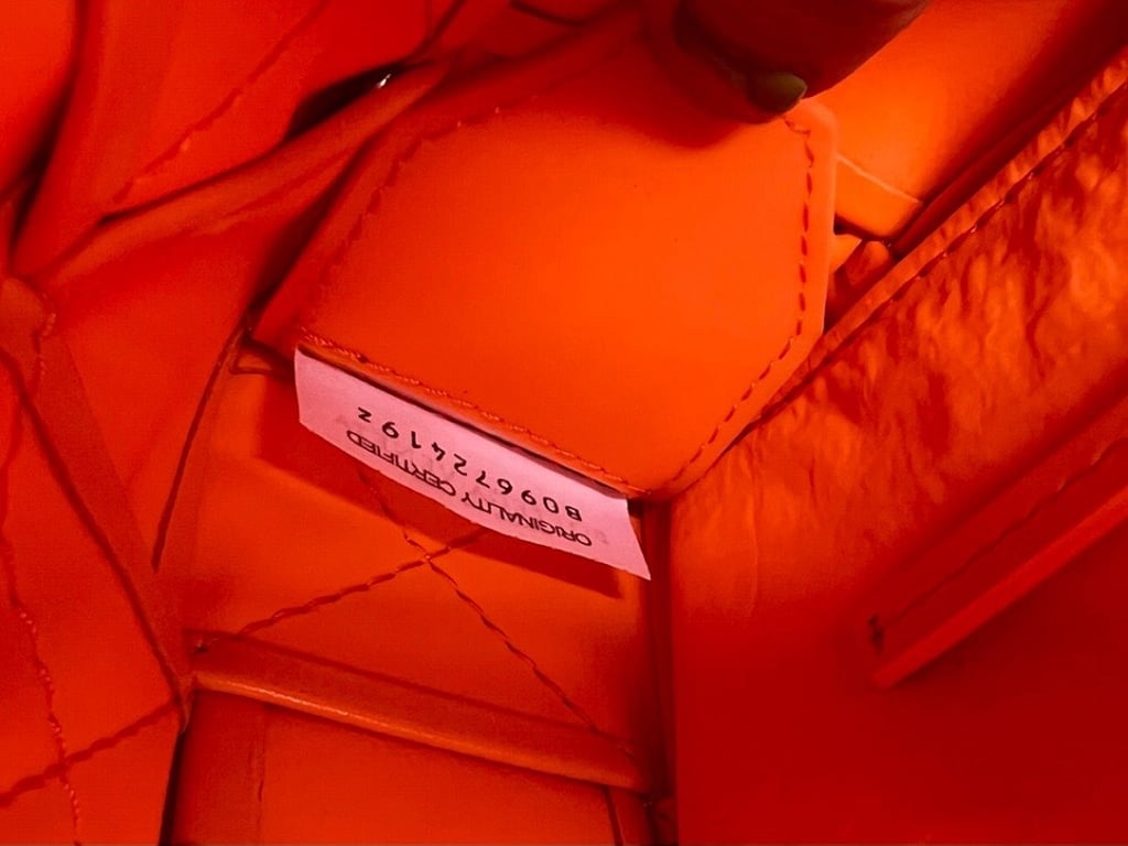 Bottega Veneta Cassette Crossbody Bag Orange - 2
