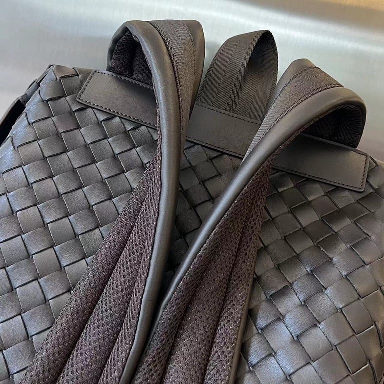 Bottega Veneta Intrecciato Leather Backpack 653118 - 3