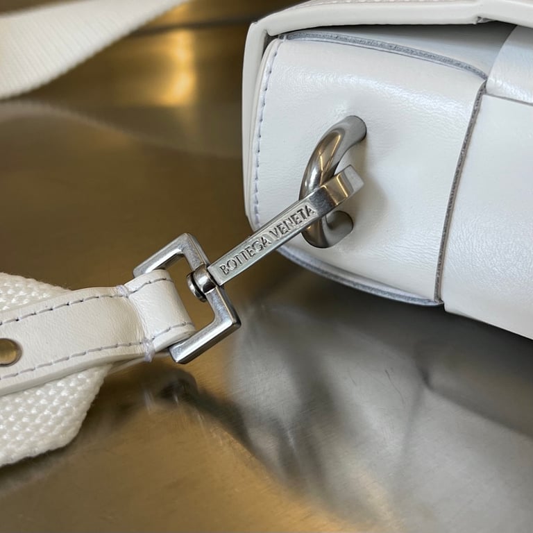 Bottega Veneta Cassette 2-in-1 Crossbody White - 5