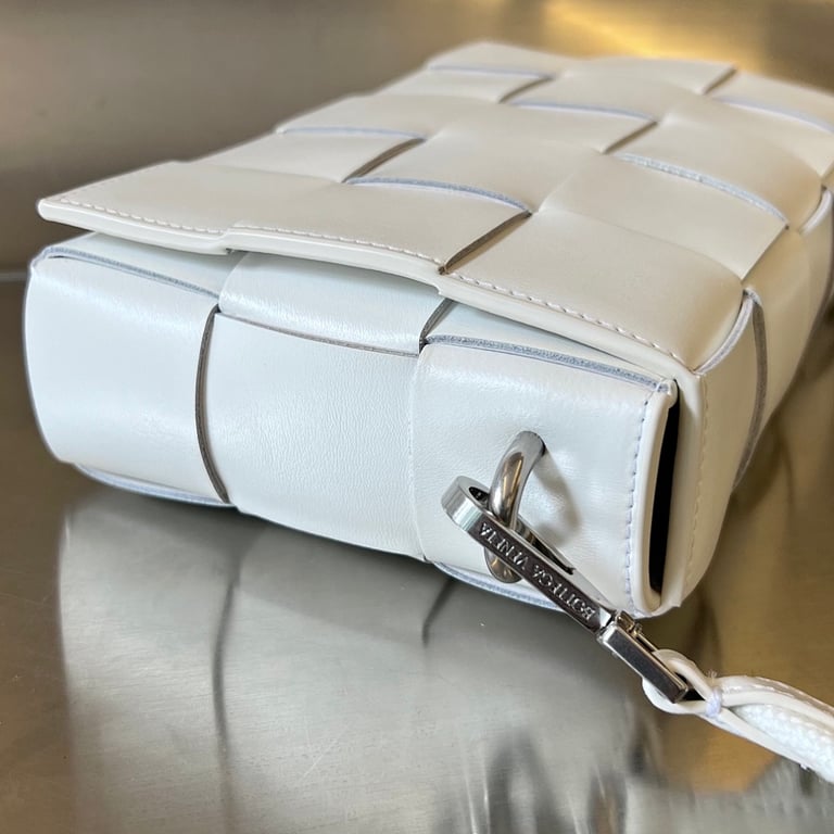 Bottega Veneta Cassette 2-in-1 Crossbody White - 8
