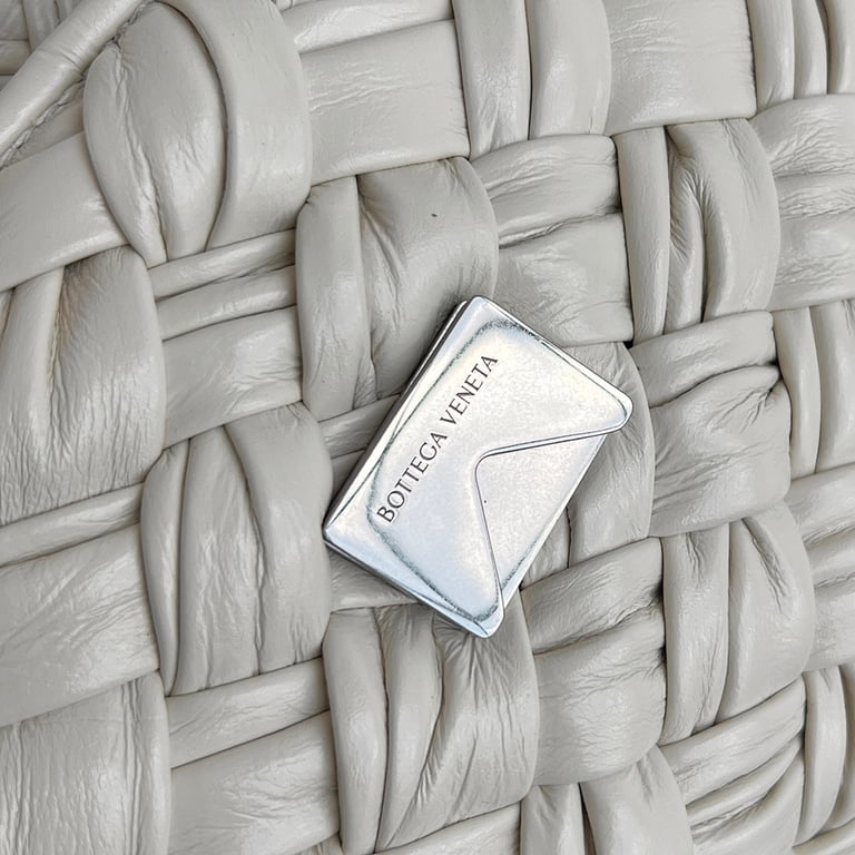 Bottega Veneta Rumple Crossbody Bag Sea Salt - 3