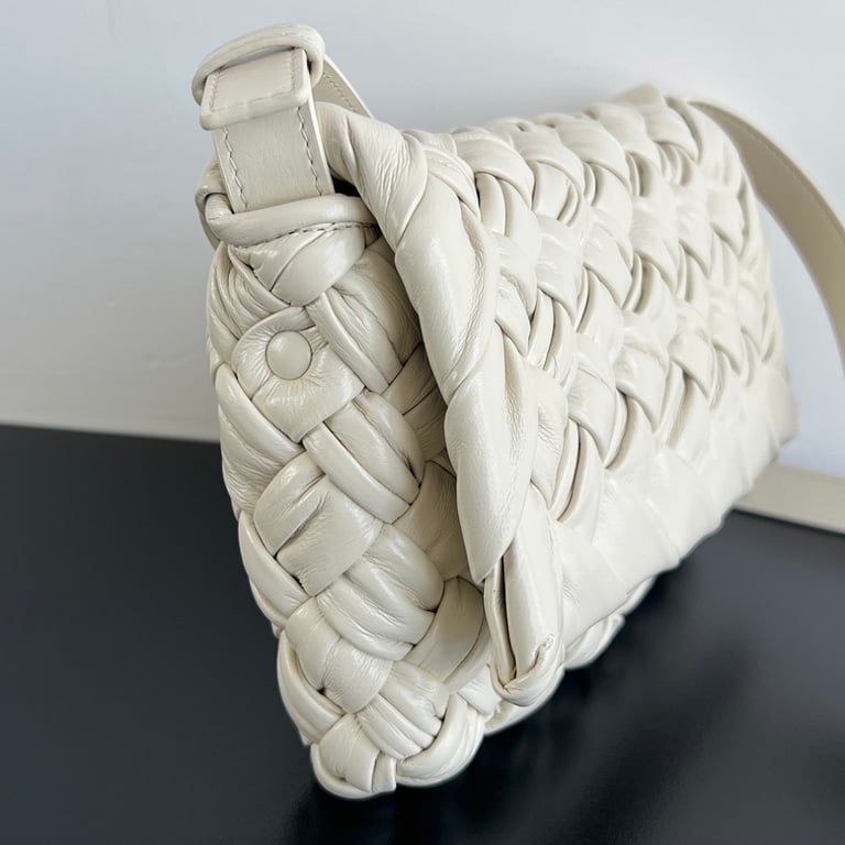 Bottega Veneta Rumple Crossbody Bag Sea Salt - 8
