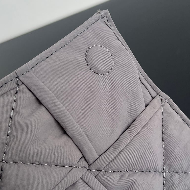 Bottega Veneta Padded Cassette Nylon Bag Grey - 2