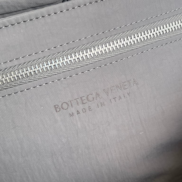 Bottega Veneta Padded Cassette Nylon Bag Grey - 4