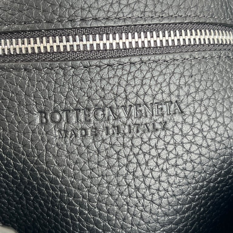 Bottega Veneta Cobble Intrecciato Crossbody Bag Black - 3