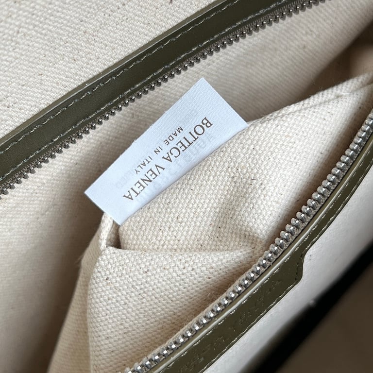 Bottega Veneta Intrecciato Travel Bag 766372 Olive - 2