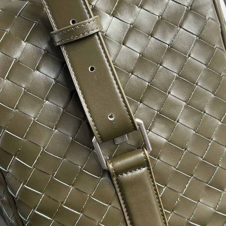 Bottega Veneta Intrecciato Travel Bag 766372 Olive - 5