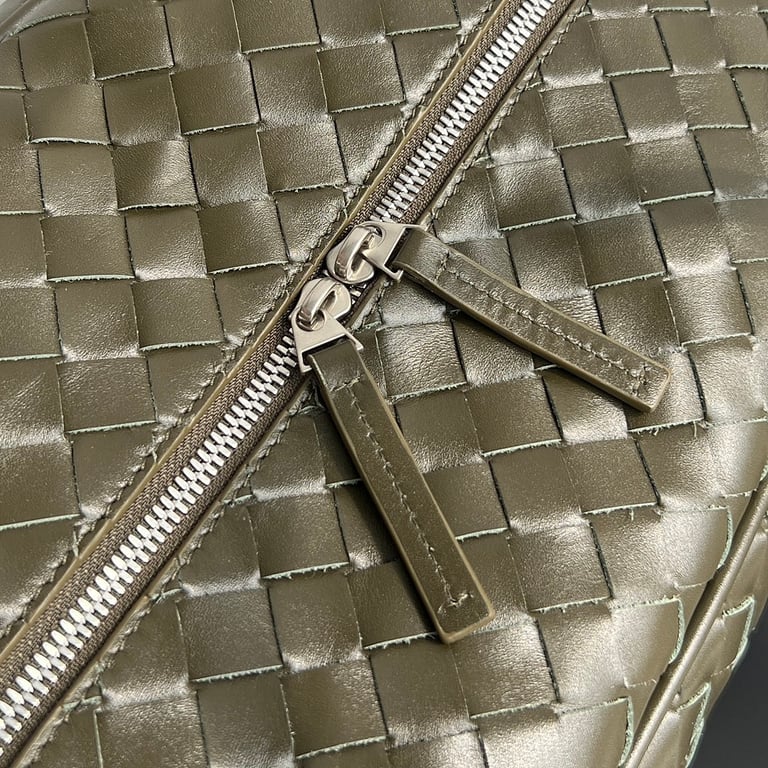 Bottega Veneta Intrecciato Travel Bag 766372 Olive - 6