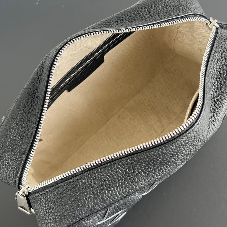 Bottega Veneta Intrecciato Camera Bag Black - 6