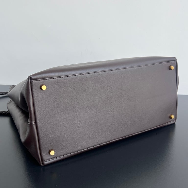 Bottega Veneta Large Andiamo Tote Dark Brown - 5