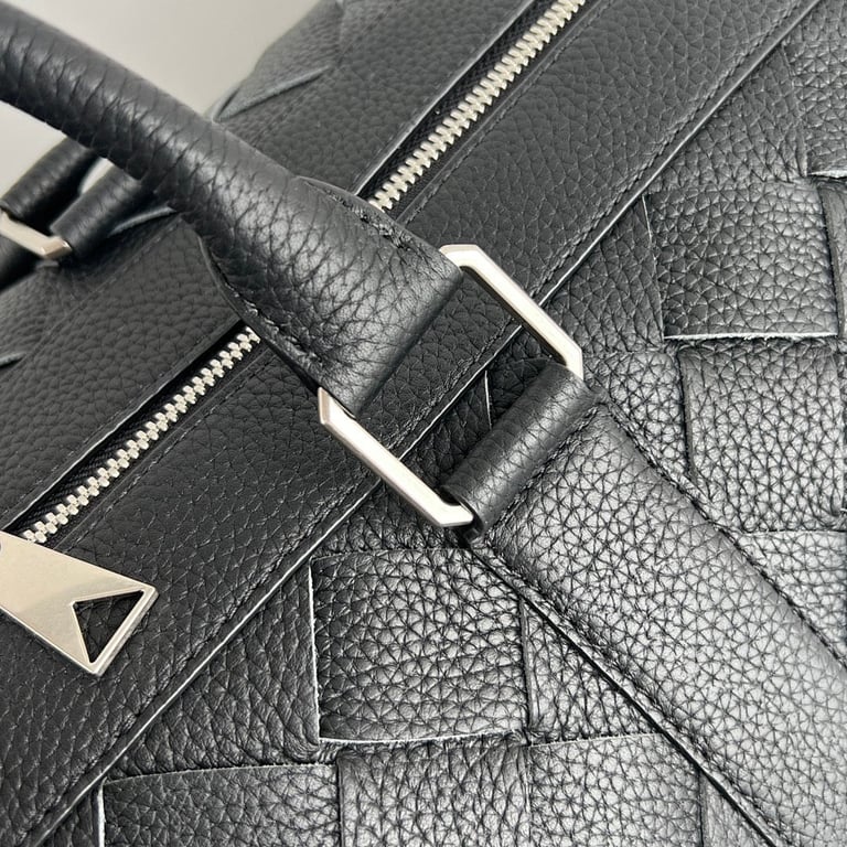 Bottega Veneta Intrecciato Tour Duffle Bag Black - 5
