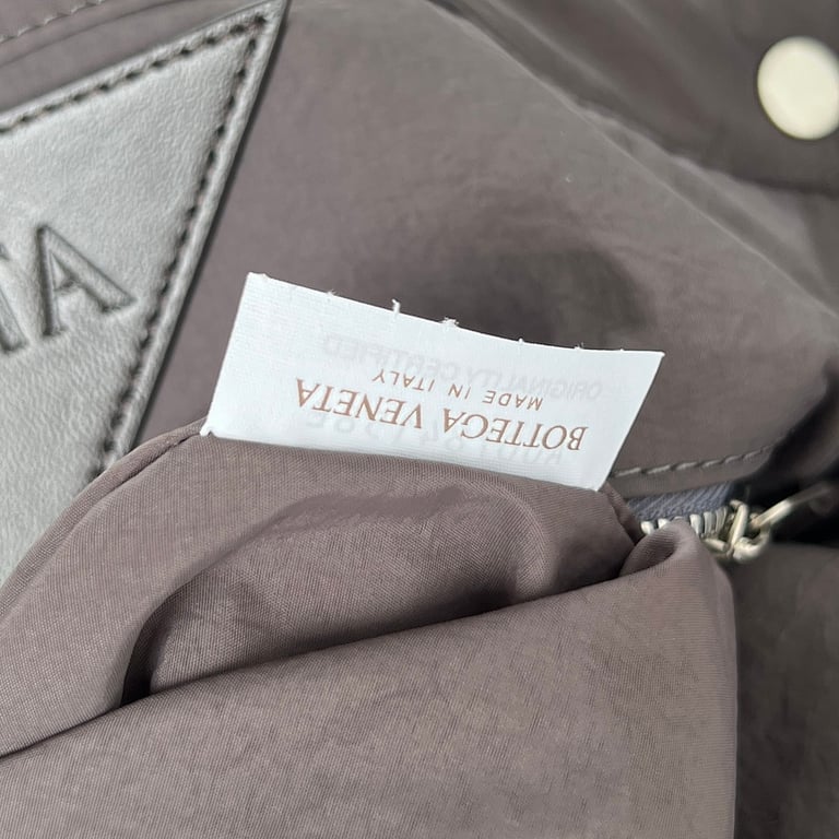 Bottega Veneta Nylon Tote Grey - 3
