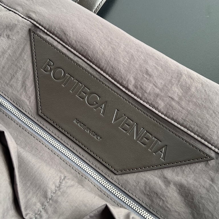 Bottega Veneta Nylon Tote Grey - 4