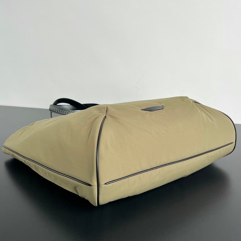 Bottega Veneta Padded Nylon Tote Khaki - 7