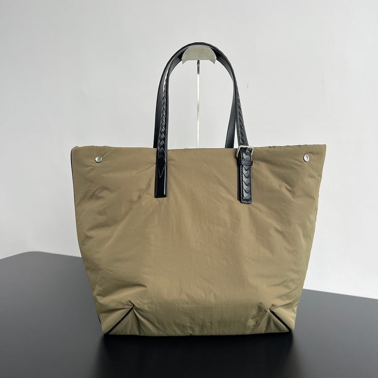 Bottega Veneta Padded Nylon Tote Khaki - 8