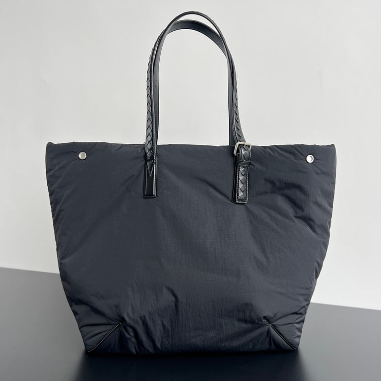 Bottega Veneta Padded Nylon Tote Black - 8
