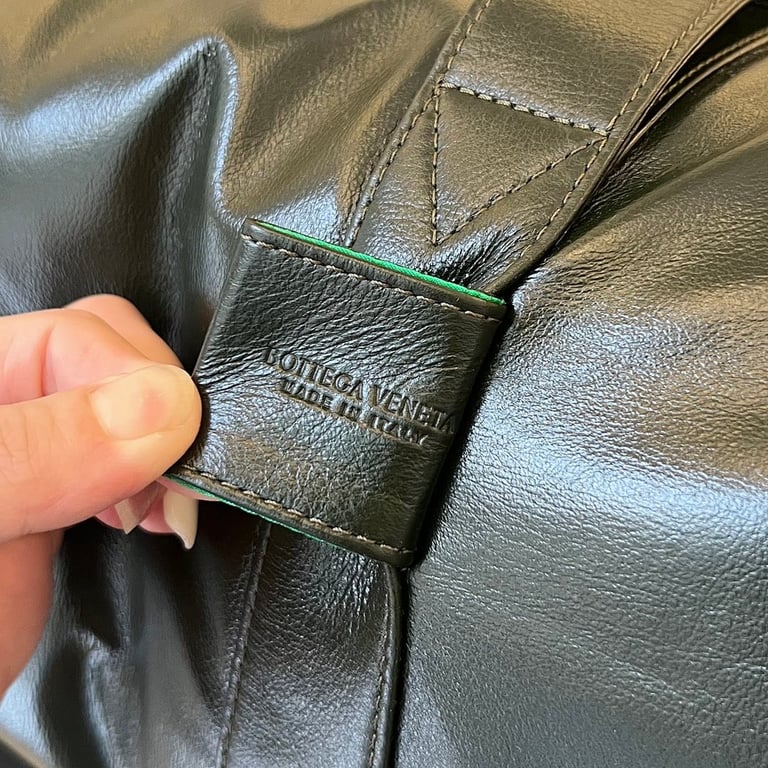 Bottega Veneta 731192 Duffle Bag Dark Green - 5