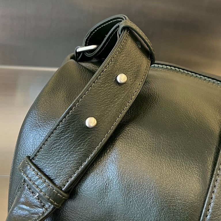 Bottega Veneta 731192 Duffle Bag Dark Green - 6