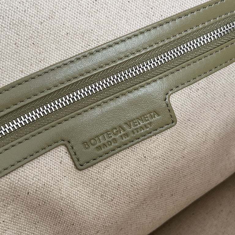 Bottega Veneta Getaway Briefcase Travertine Green - 3