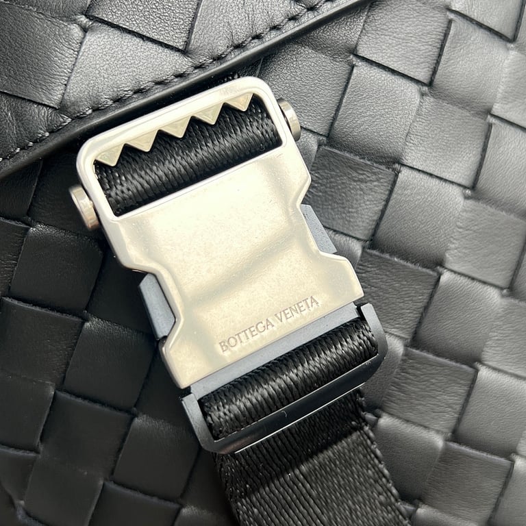 Bottega Veneta Intrecciato Flap Backpack Black - 5