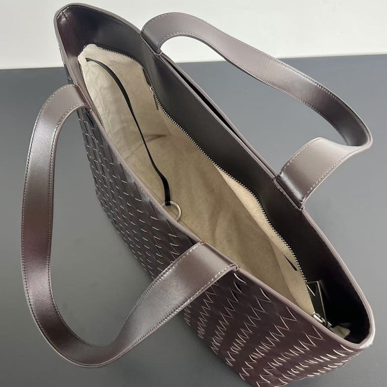 Bottega Veneta Large Intrecciato Tote Black Brown - 6