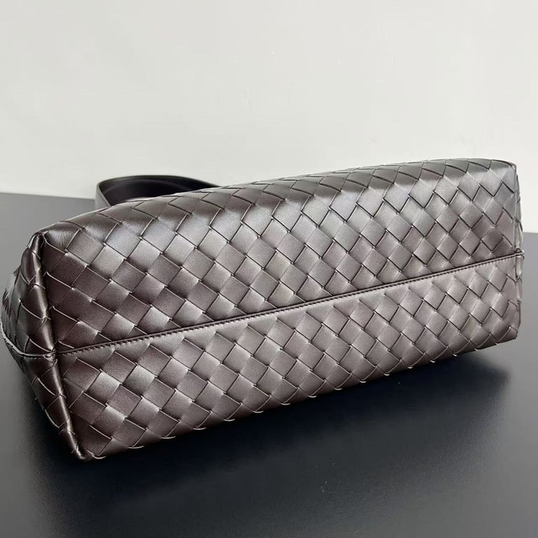 Bottega Veneta Large Intrecciato Tote Black Brown - 7