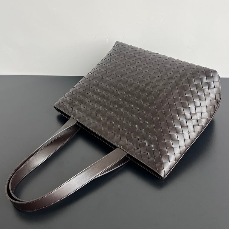 Bottega Veneta Large Intrecciato Tote Black Brown - 8
