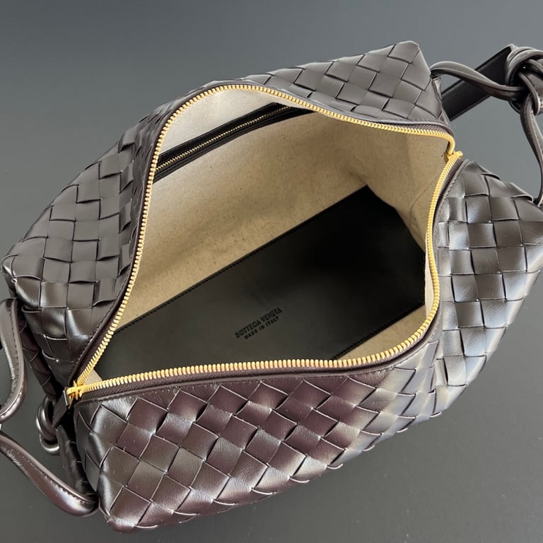 Bottega Veneta Loop Camera Bag Dark Brown - 6