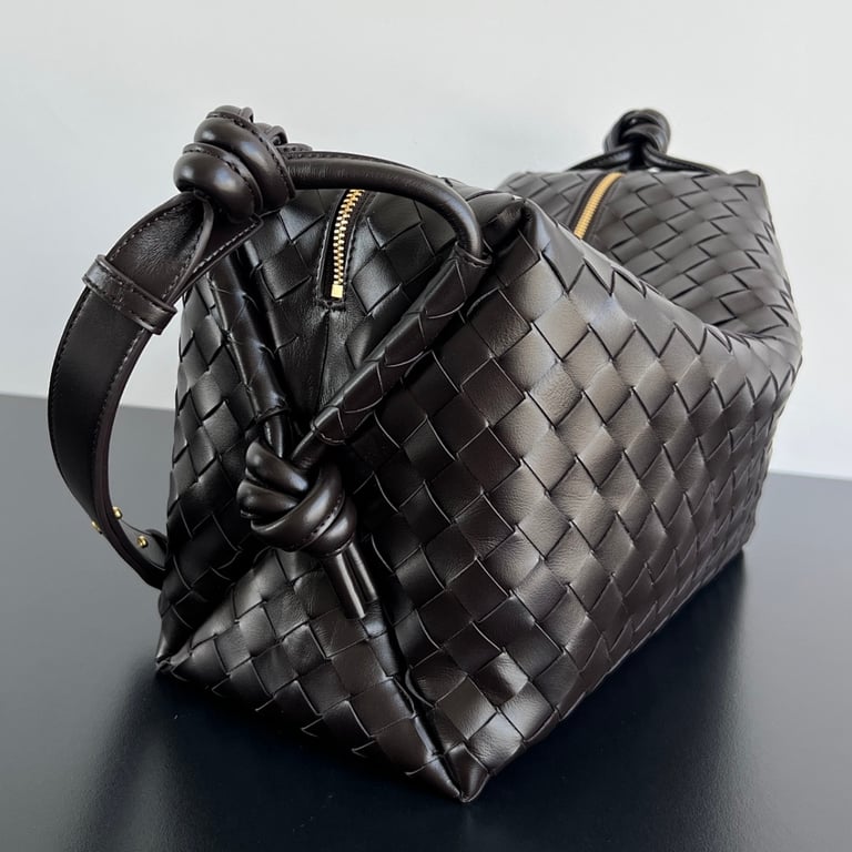 Bottega Veneta Loop Camera Bag Dark Brown - 8