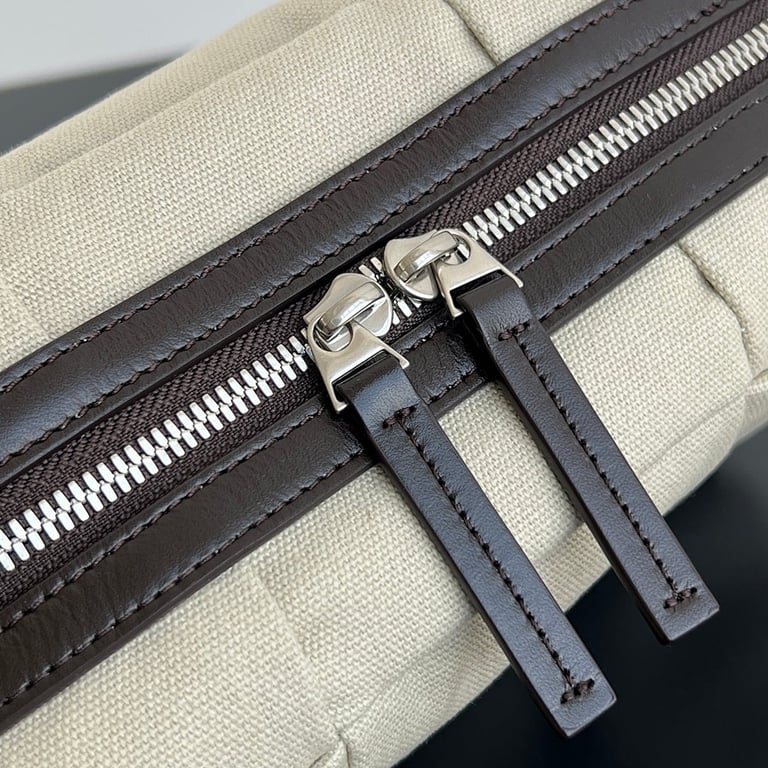 Bottega Veneta Cassette Canvas Camera Bag 787547 - 6