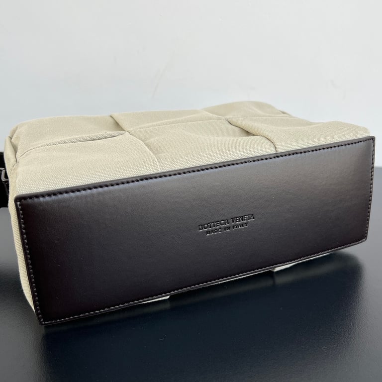 Bottega Veneta Cassette Canvas Camera Bag 787547 - 8