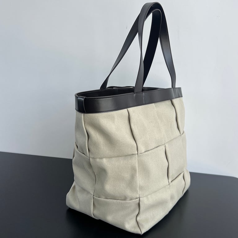 Bottega Veneta Intrecciato Canvas Tote 787419 - 9
