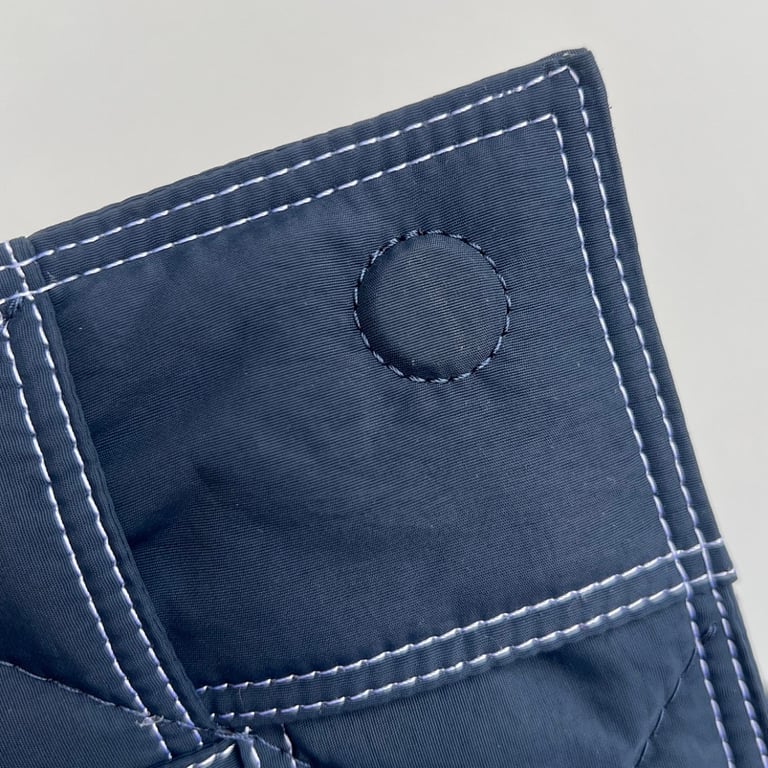 Bottega Veneta Padded Cassette Nylon Blue - 4