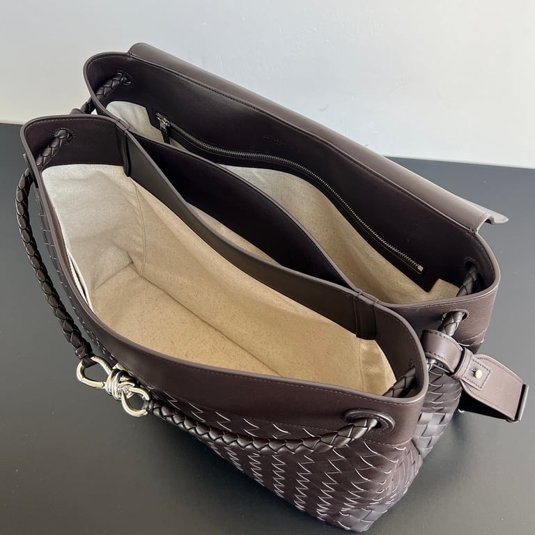 Bottega Veneta Large Andiamo Bag Brown - 5