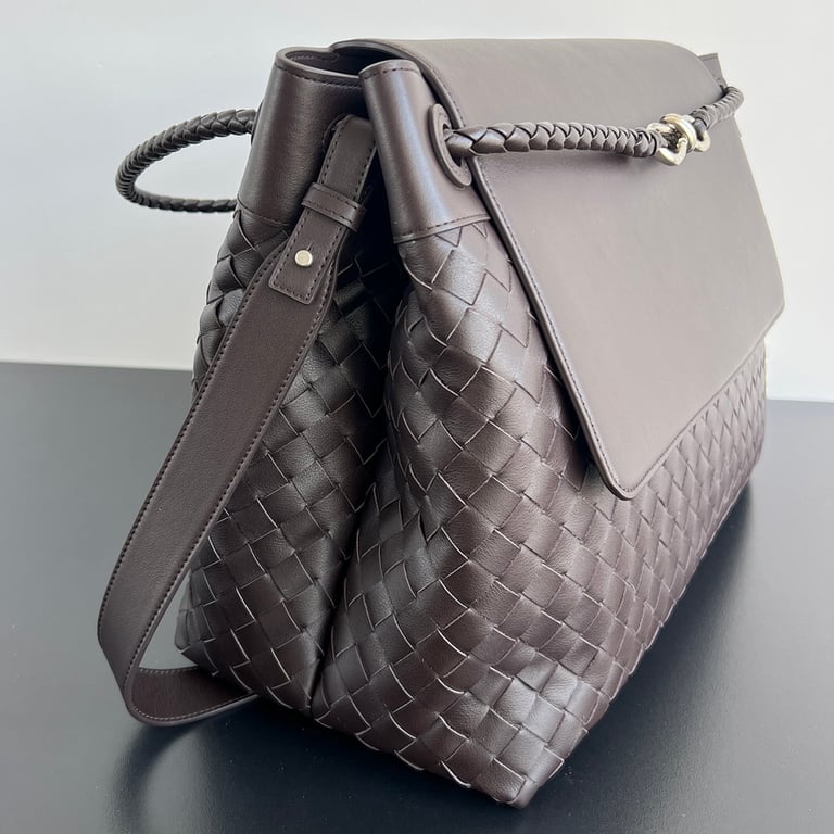 Bottega Veneta Large Andiamo Bag Brown - 8