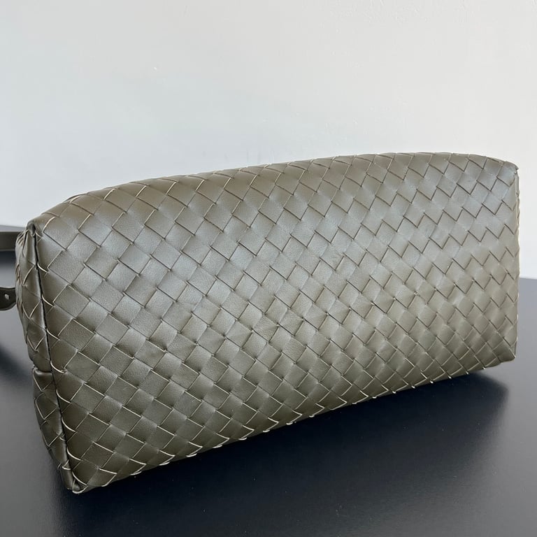 Bottega Veneta Large Andiamo Bag Dark Olive - 7
