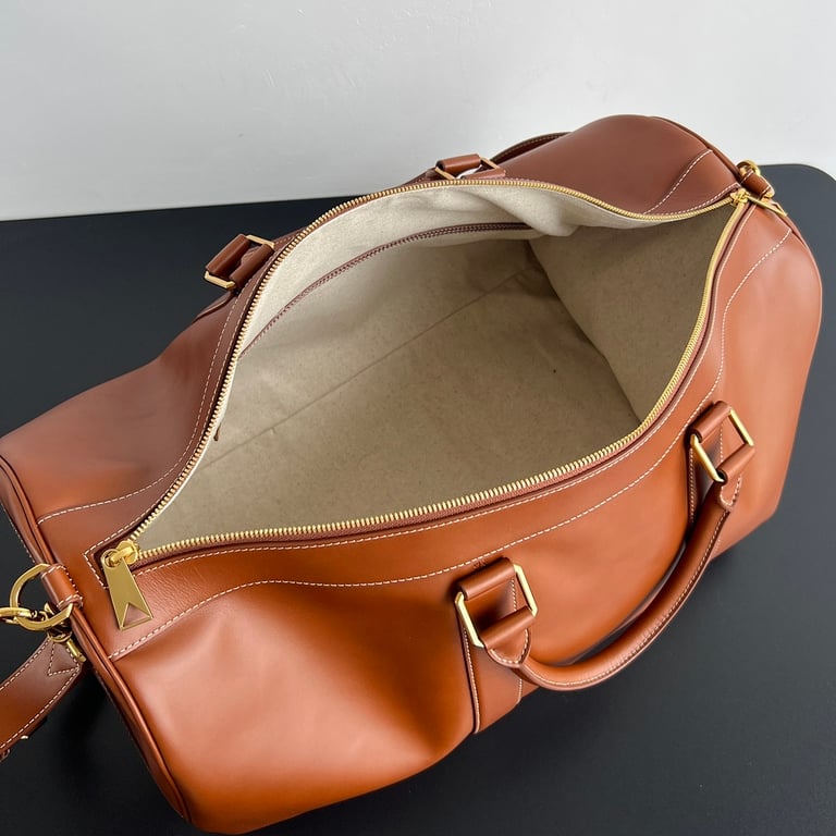 Bottega Veneta 795287 Leather Duffle Bag - 7