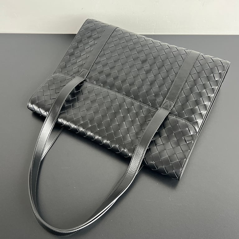 Bottega Veneta Intrecciato Briefcase 795102 Black - 5