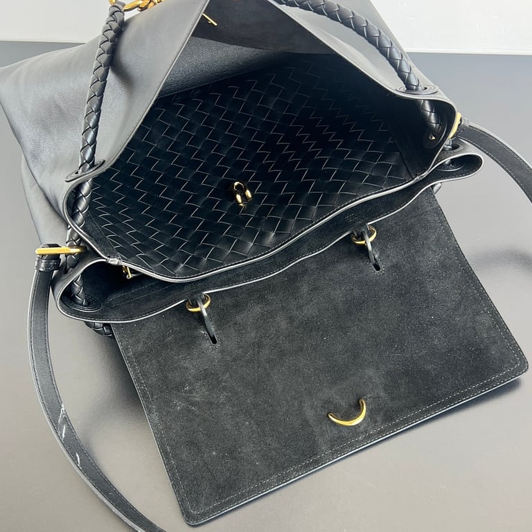Bottega Veneta Ciao Ciao Shoulder Bag Black - 6