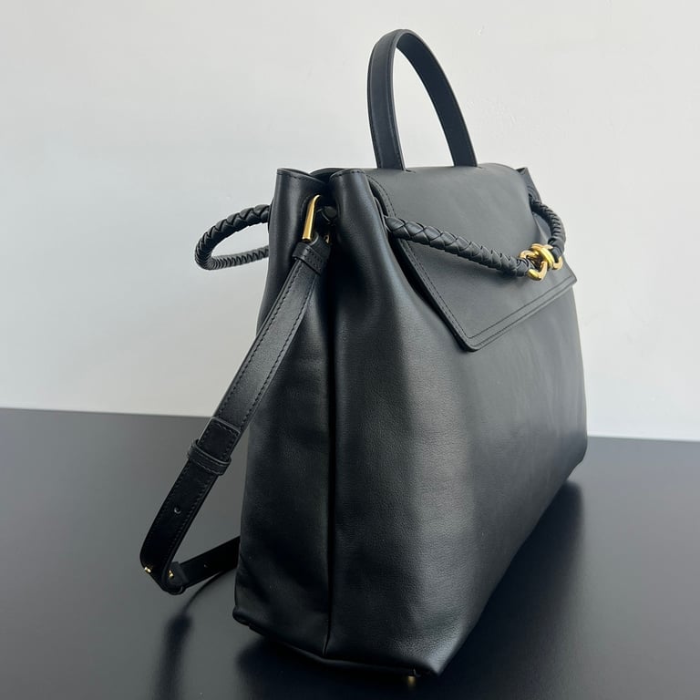 Bottega Veneta Ciao Ciao Shoulder Bag Black - 9