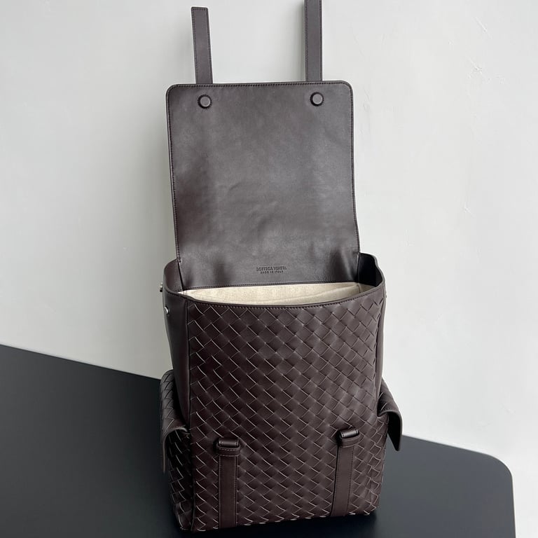 Bottega Veneta Intrecciato Leather Backpack 805971 - 6